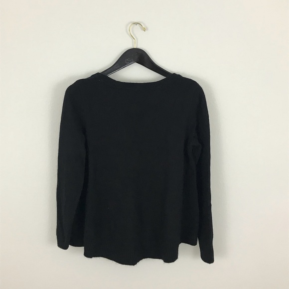 Victorias Secret Rabbit Hair Sweater Black Small - Picture 4 of 6